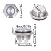 5Pcs Momentary Push Button Switch Metal Auto Reset Ultra Thin