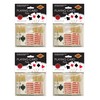 Beistle Playing Card Picks 200 Piece, 2.5", Multicolored