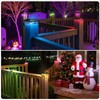 Viewsun 12 Pack Solar Post Cap Lights, Outdoor Fence Solar