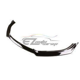 EZAUTO WRAP 3PCS Gloss Black Front Bumper Lip Body Kit Spoiler Splitter Compatible with Mazda 6 Atenza 2014 2015 2016 2017 2018