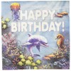 Napkins: Lucheon, Beverage & Guest (13", Sea World BIrthday)