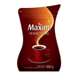 Arabica 100 Instant Coffee 150g, Freeze-Dried Granules, Resealable Pack