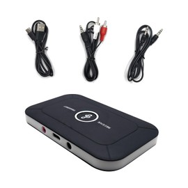 Bluetooth Audio Transmitter Receiver, 2 in 1 Bluetooth 5.3 Adapter for Bose Wave Radio IV III II Awr1b1 Awr1b2, TV, Computer, MP3 and Gym - Connect Speakers for Seamless Streaming
