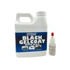 Fiberglass Supply Depot Black Gelcoat with Wax Pint with 15cc
