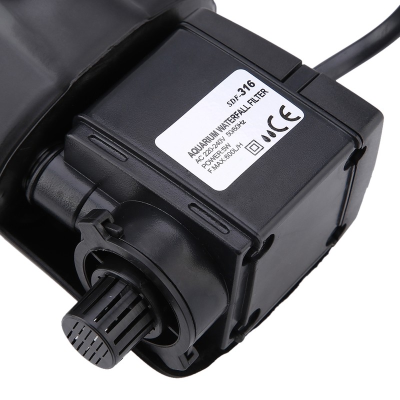 Aquarium Fish Tank Oxygen Air Pump Waterfall Filter Aquarium Accessories