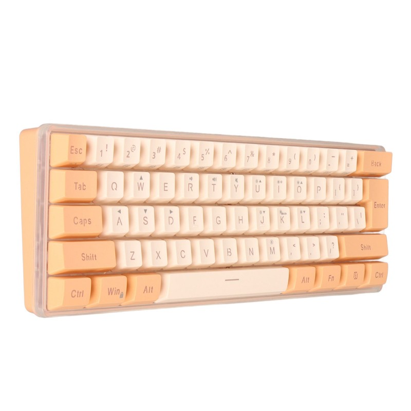 60% Wired Gaming Keyboard RGB Mini Keyboard Imitated Mechanical Technique