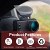 Heclia Electrostatic Sticker Mounting Dash Cam 20 PCS Double-Sided Adhesive