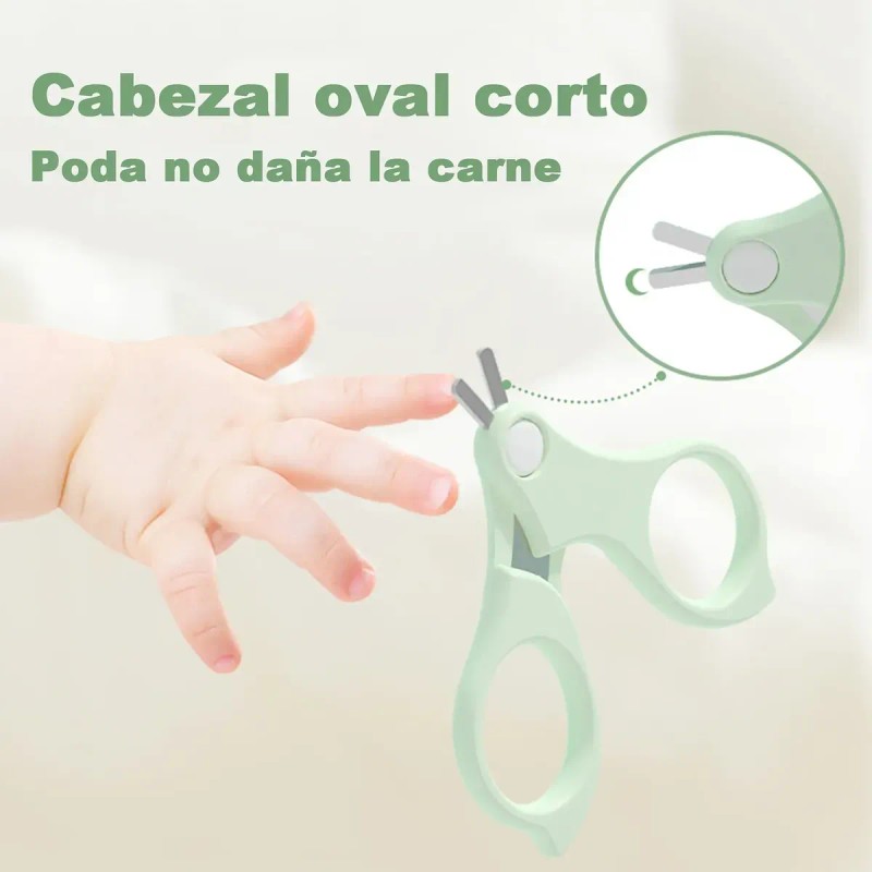 Set De Manicure Para Bebé 5 Piezas Con Estuche De