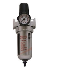 3/8" Pressure Regulator/Particulate Filter Moisture Water Trap Compressed Air