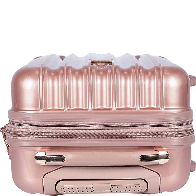 kensie 20" "Alma" Carry-On TSA-Lock Spinner Luggage, Opal