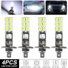 jingfei 4PCS H1 6000K Super White 80W LED Headlight Kit