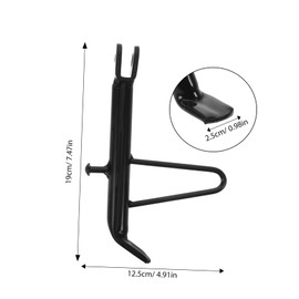 ULTECHNOVO Motorcycle Kickstand Support Adjustable Side Stand for Dirt Bikes Electric Scooters and Mini Bikes Durable Construction Easy Installation with No Extra Tools