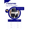 FlexaMed Left Side Inguinal Groin Hernia Truss with Compression Pad