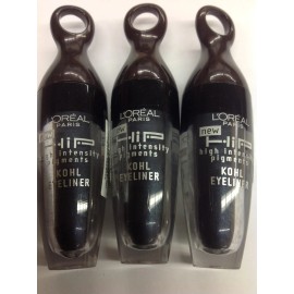 L'Oréal 6 X L'Oreal HiP Kohl Eye Liner NAVY KOHL #207 NEW.