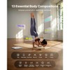 FITINDEX 체중을 위한 FITINDEX 스마트 체중계, BMI, 체지방, 근육량, [White]