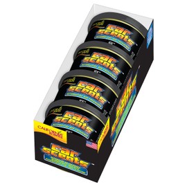 CALIFORNIA SCENTS ambientador ecológico y neutralizador de olores, juego de 4 latas a prueba de derrames para el hogar y el automóvil, camión o furgoneta, hielo, 1.5 onzas cada una