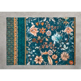 Maison d' Hermine Placemats Set of 4 100% Cotton Decorative Washable Table Place Mat for Gifts, Kitchen, Party, Wedding, Restaurant & Camping, Luxury Loft - Thanksgiving/Christmas