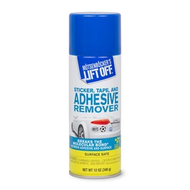 Motsenbocker's Lift Off 45700 Tape, Label, and Adhesive Remover Safely Removes Bumper Stickers, Pinstriping, and Adhesives from Vehicles, Boats, RVs, and More, 12 Fl Oz, Pack of 1