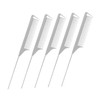 Baluue 5pcs Teasing Combs Set for Hair Styling Durable Rat