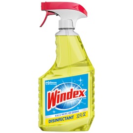 Windex Multi-Surface Disinfectant Cleaner Trigger Bottle, Citrus Scent, 32 fl oz
