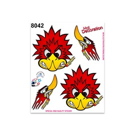 4R Quattroerre.it 8042 Sticker Woodpecker 13.5 x 16 cm