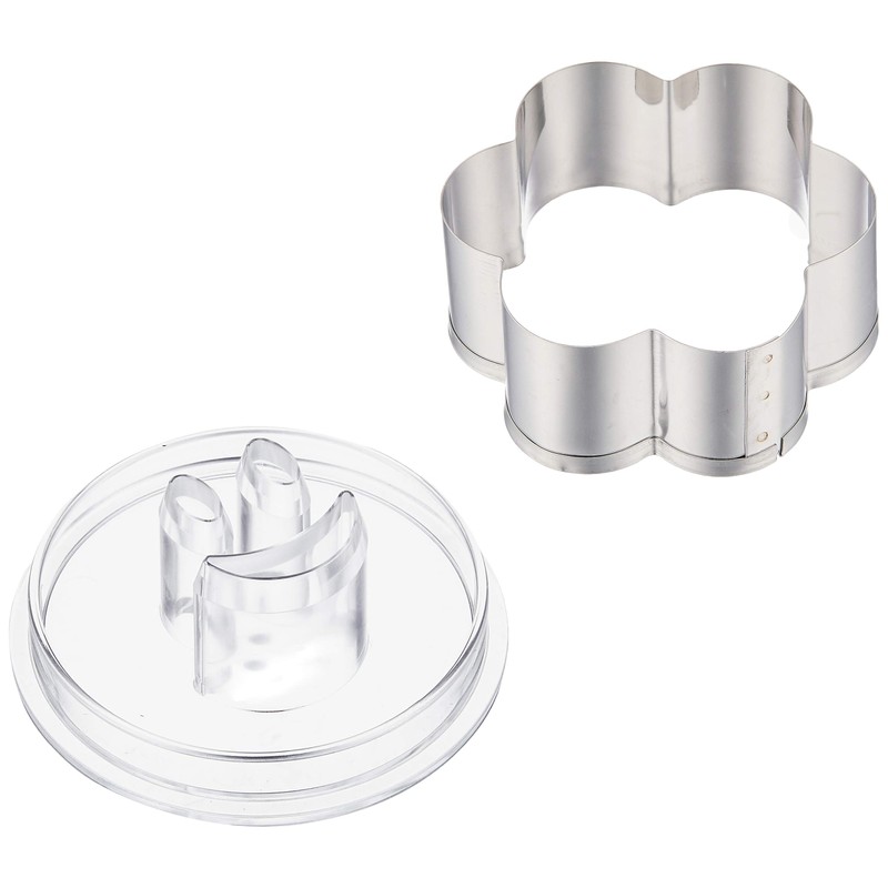 Tiger Crown Cookie Cutter, Silver, Clear, 2.8 x 2.8 x