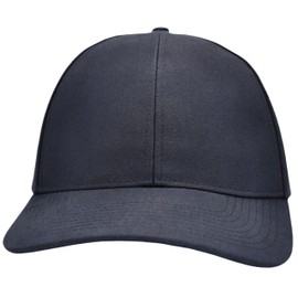 KFQHBQ Men's Adjustable Baseball Cap(M,L,XL,XXL), Water Resistant Laser Cut Snapback Mesh Hat-Black