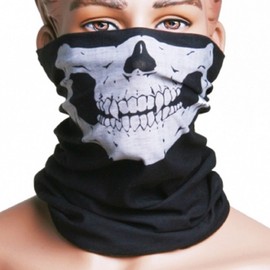 Motorcycle Skull Mask / Wear Headgear Neck Warmer Cycling Goggles Bandana Balaclava Half Ski Skiing Winter Store Shop Item Stuff Protective Hannibal Cheap Skeleton Scary Funny Unique Mouth Full Motorbike Vespa Scooter Riding Biker Rider Fahsionable Fashi