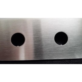 n/a LOWRIDER HYDRAULICS Switch Plate Panel 6 Hole (STAINLESS) 16g