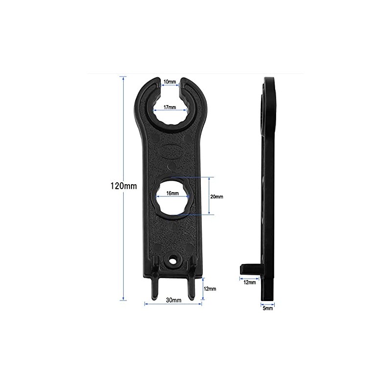 Rita Pro Shop® MC4 Connector Dedicated Tool Spanner Wrench Set