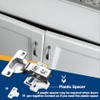 4 Pack Cabinet Hinge Spacer, Solving Cabinet Door Jam Together,