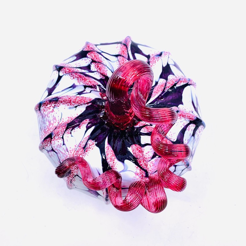 Luke Adams Glass Handmade Glass Pumpkins Handmade Table Top Home