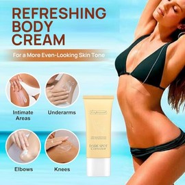 LA.PERSONAL Crema Para Manchas Oscuras: Cuerpo, Axilas, Rodillas, Codos, Línea Del Bikini Y Cara Interna De Los Muslos. Hidrata El Cuerpo Para Mujeres