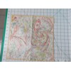 Caspari Two Decorative Luncheon Napkins for Decoupage "Painted Paisley Gold