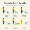 The Lucy & Co. Chocolate Meadows Hands-Free 6-in-1 Rope Leash