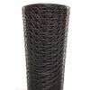 Vinyl Coated Poultry Netting, 1" x 12" x 150', Black
