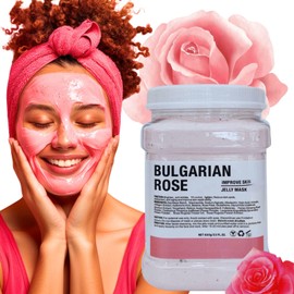 Mascarilla Facial De Lujo Oro 24K, Mascarilla Rejuvenecimiento De Piel Anti-Acné Para Piel Grasa Y Mixta, Mascarilla De Gelatina Para Profesionales,  