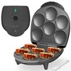 Baker's Friend Electric Arepas Maker with Browning Control, Mini Pancakes