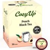 Cozy Up Peach Black Tea Pods Compatible with Keurig K-Cup