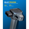 PHILTOP Ignition Coil Pack, Compatible with 2002-2011 Camry, 2001-2008 RAV4,