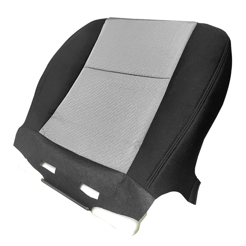 Zieichy Driver Bottom Cloth Seat Cover Gray Compatible with Chevy