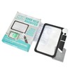 Magnifying Glass with Light, Page 5X Folding Handheld Rectangular Magnifier