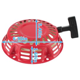CARBBIA Pull Start Recoil Starter Compatible with Predator 212cc 196cc 6.5HP 7HP OHV Engine BT200X CT200U Go Kart Pit Bike Generator Lawnmower