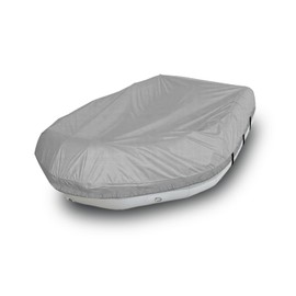 Seal Skin Covers Heavy-Duty Inflatable Boat Cover, Waterproof, UV-Protected, All-Weather Marine-Grade Cover for Inflatable Rafts, Ribs & Dinghies, Fits Up to 12' 5'' L & 74” W, Snug Fit with Straps