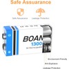 BOANV 6PCS 1300mAh 9V Rechargeable Batteries, 9V Rechargeable USB Lithium