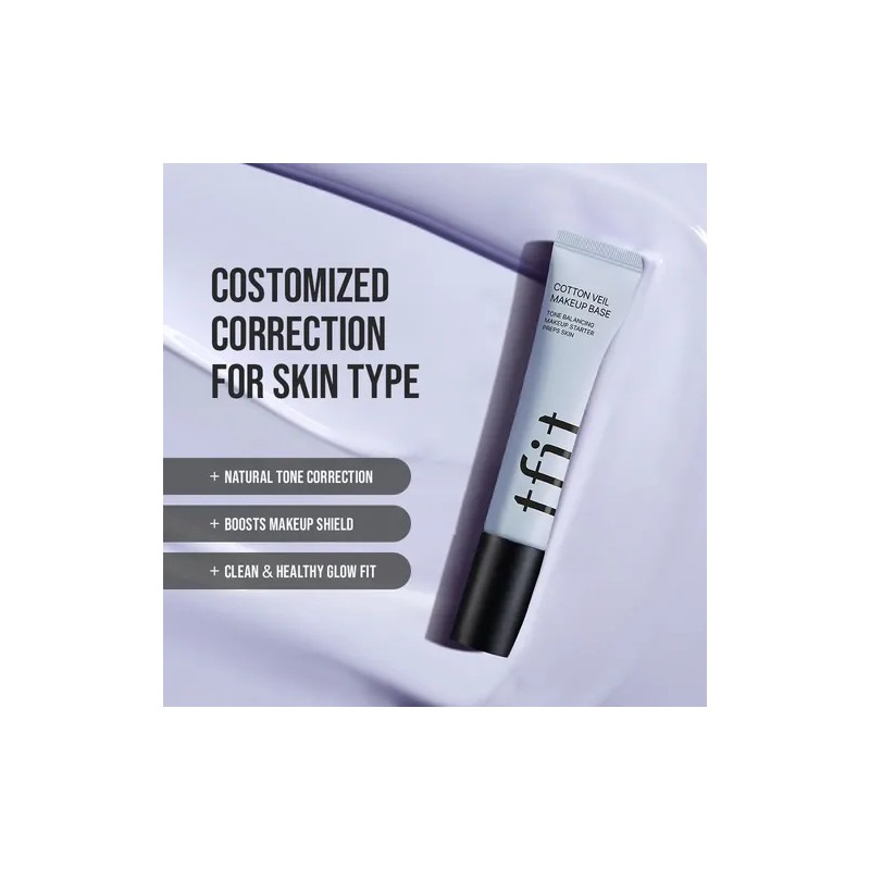 Base de Maquillaje Tfit Cotton Veil para un Tono 02