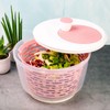Westmark Salatschleuder – Fassungsvermögen: 4,4 Liter, ø 23,5 cm, Kunststoff,