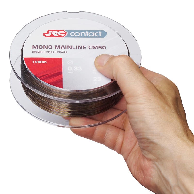 JRC Contact CM50 Monofilament Fishing Line, High Shock Resistance and