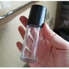 2Pcs 50ml/1.7oz Clear Glass Deodorant Roller Bottle with Plastic Roller