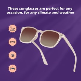 Gtievruo Elegant Women's Polarized Sunglasses for Modern Fashion